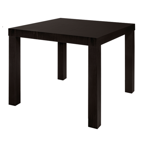 side table black brown